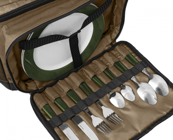 Termotaška s příborem Delphin Area FullCOOL + Carpath