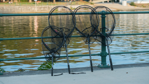 Podběrák - FOX STREET FIGHTER LANDING NETS Short Street Net