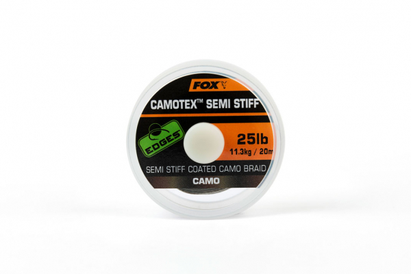 Bevonatos előkezsinór - Fox CAMOTEX SEMI-STIFF