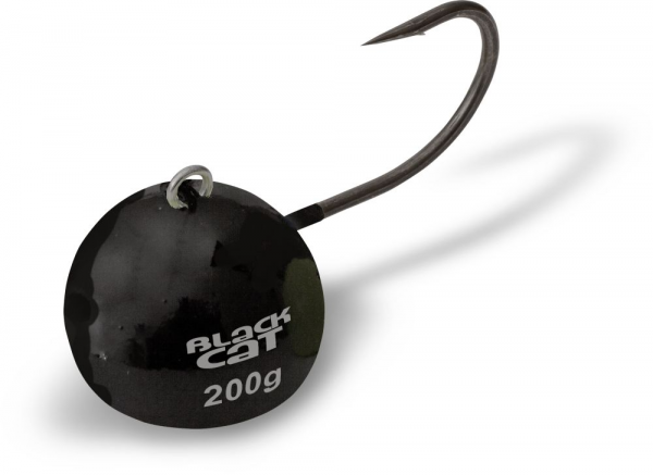 Jigová hlava - 160G black BLACK CAT FIRE-BALL 1pcs