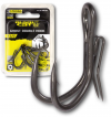 Dupla ágú harcsás horog- BLACK CAT GHOST DOUBLE HOOK DG DG COATING - 5db