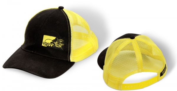 Sültössapka - BLACK CAT TRUCKER CAP UNI BLACK/YELLOW