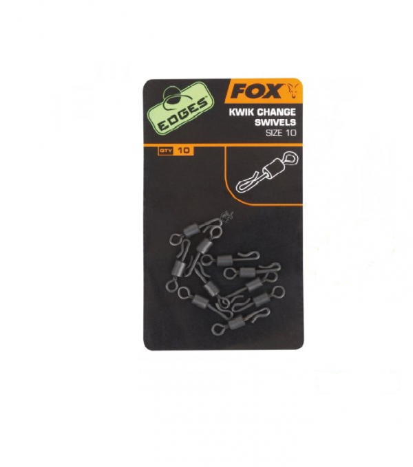 Gyorskapcsos forgó - Fox EDGES™ Kwik Change Swivel - Size 10