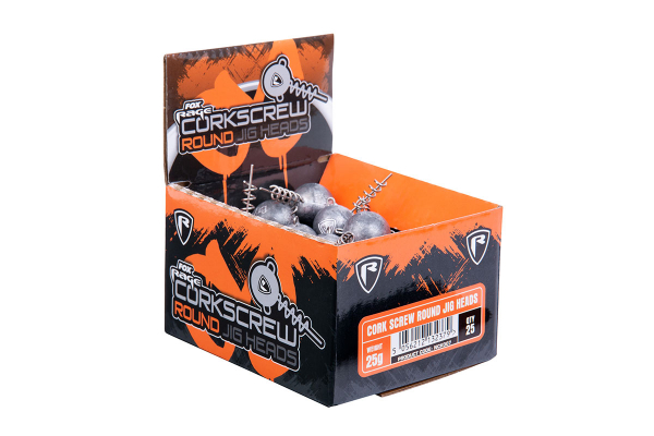 Zavrtávacia jigová hlava - Fox Rage Corkscrew rd Jig heads
