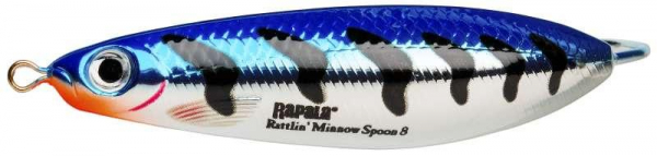 Wobler/Blyskáč - Rattlin Minnow Spoon RMSR08MBT 8cm 16g