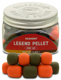 Pellet Haldorádó LEGEND Pop up Brutális máj 12mm, 16mm