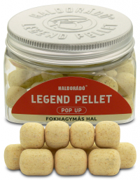 Pelety Haldorádó LEGEND Pop up Cesnaková ryba 12mm, 16mm