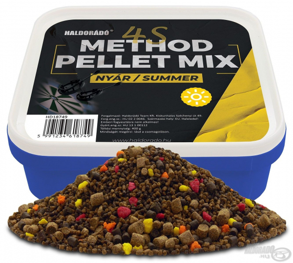 Haldorádó 4S method pellet mix - summer/léto 400g