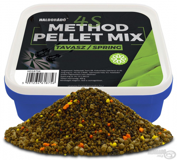 Haldorádó 4S method pellet mix - spring/tavasz 400g