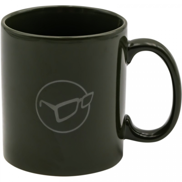 Hrnček - Korda Mug Glasses Logo Olive