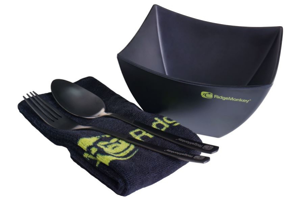 Jídelní sada - RidgeMonkey SQ DLX Bowl Set