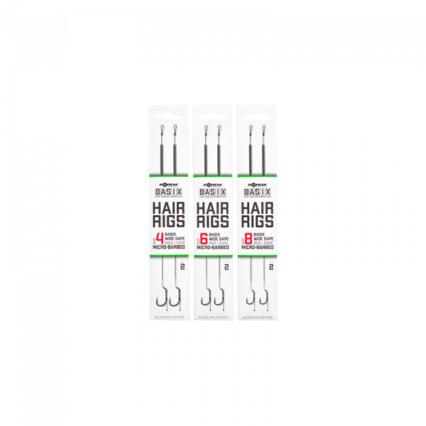 Hotový návazec - Korda Basix Hair Rigs Wide Gape