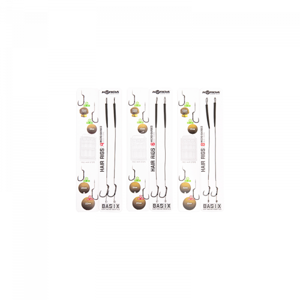 Hotový návazec - Korda Basix Hair Rigs Wide Gape
