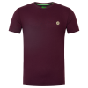 Rövidujjú póló - Korda LE Split Tee Burgundy