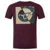 Rövidujjú póló - Korda LE Split Tee Burgundy