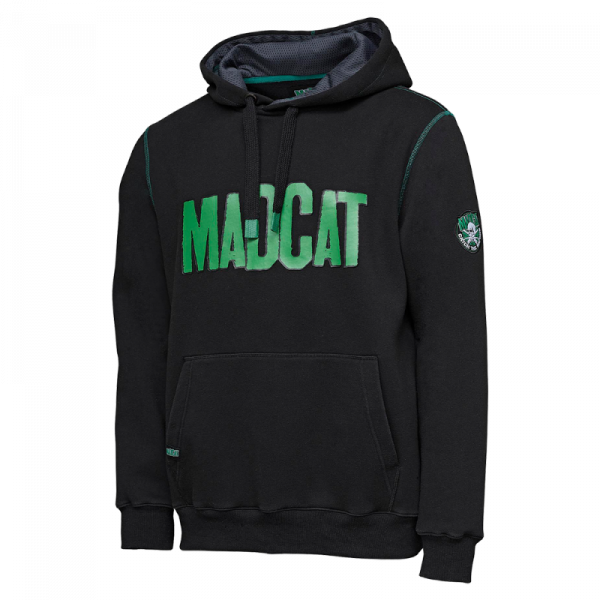 Mikina - Madcat MEGA LOGO HOODIE BLACK CAVIAR