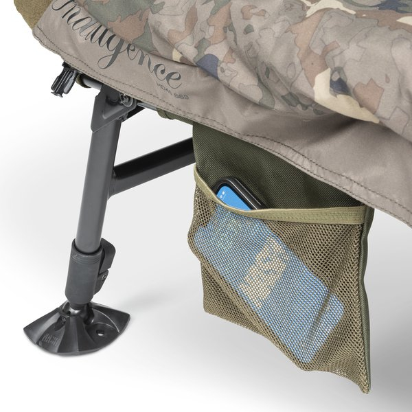 Lehátko Nash Indulgence HD40 8 Leg Sleep System Camo Emperor Indulgence