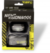 Fejlámpa - BLACK CAT NIGHT VISION 1500 BLACK/GREEN