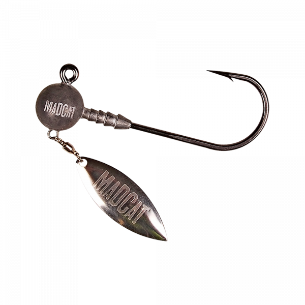 Jigové háčiky - Madcat JIGHEAD WITH BLADE
