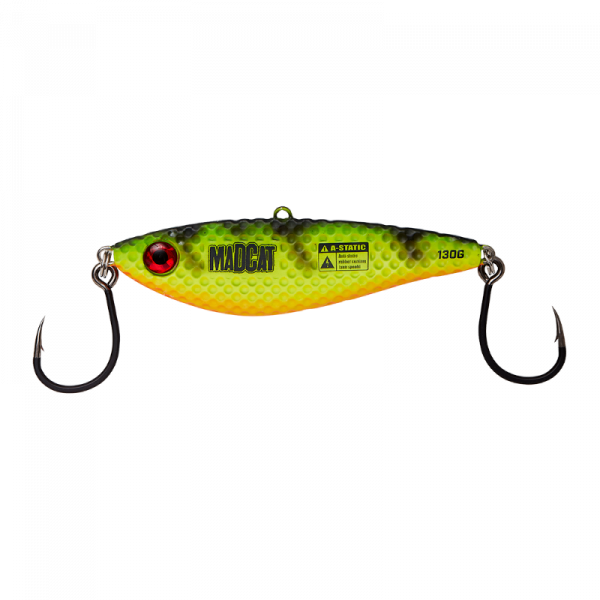 Vertikální nástraha - Madcat VIBRATIX 12CM 110G FIRETIGER UV