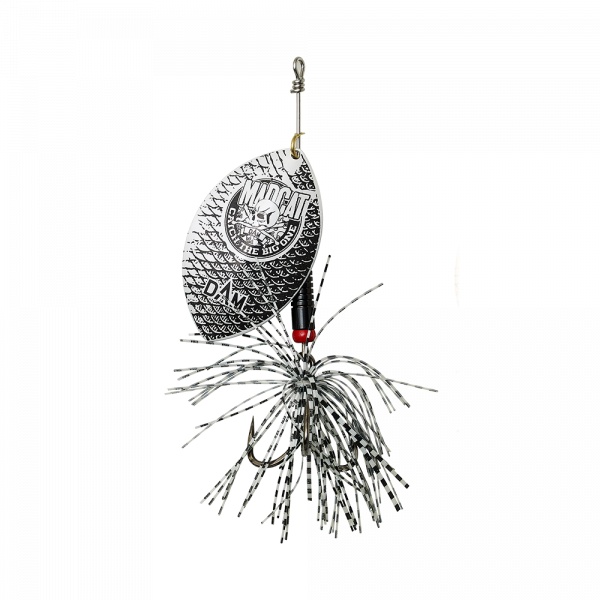 Harcsázó körforgó - Madcat BIG BLADE SPINNER 3/0 55g SINKING PEARL WHITE