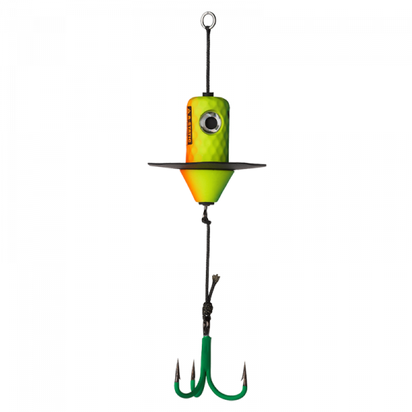 Harcsázó műcsali - Madcat A-STATIC SILENT TEASER 3/0 SINKING FIRETIGER UV