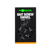 Šroub s mikro obratlíkem - Korda Micro Ring Swivel Bait Screw Large (5pcs)