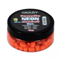 Ballanszírozott csali - Dovit Favorite dumbell Neon 8mm - Halibut-krill