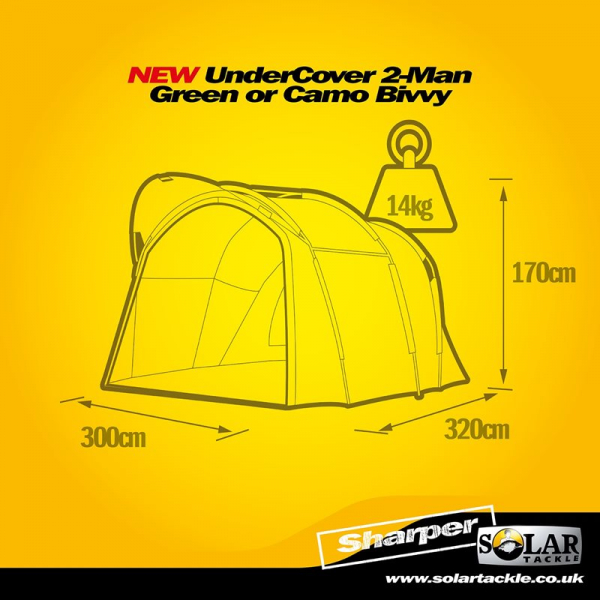 Sátor - Solar Undercover Camo 2 man Bivvy