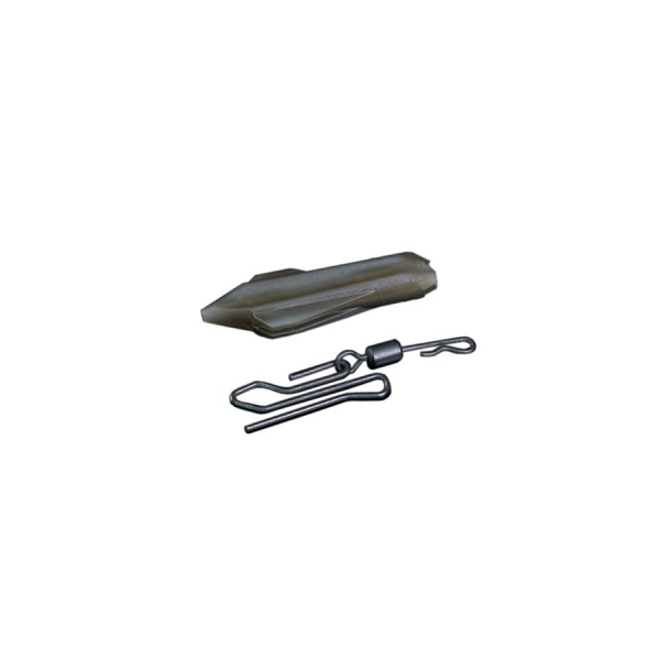 Ólom klipsz - RidgeMonkey Connexion Uni Lead Clip Camo Brown 5db