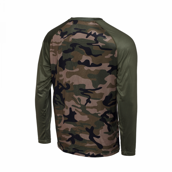 Tričko - PROLOGIC UV CAMO LONG SLEEVE T-SHIRT CAMO/GREEN
