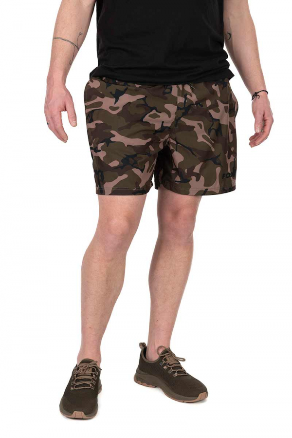Rövidnadrág - Fox Black / Camo LW Swim Shorts