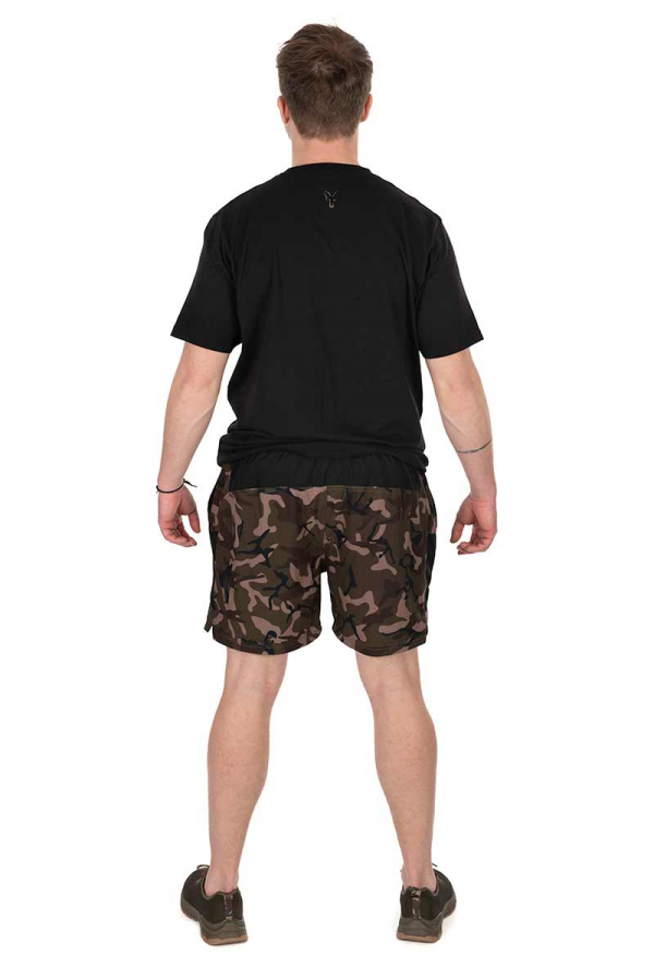Rövidnadrág - Fox Black / Camo LW Swim Shorts