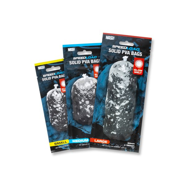 Pva sáčky - Nash Speedload Solid PVA Bags Slow Melt