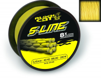 Šňůra na sumce - Ø0,38MM BLACK CAT S-LINE 250M 40KG, YELLOW