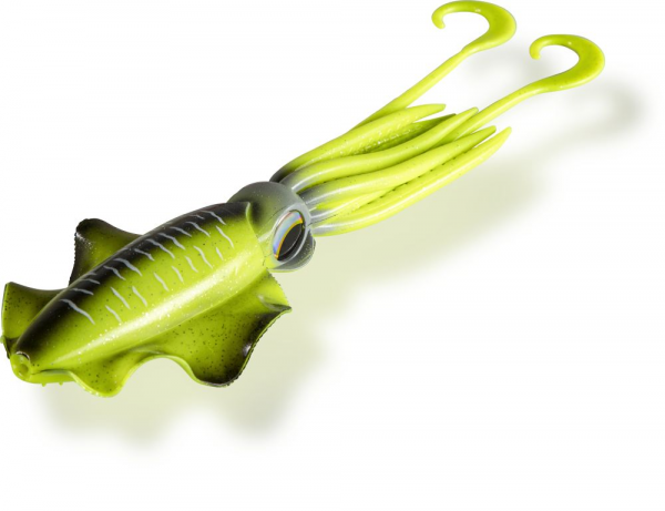 Búvárúszó - BLACK CAT CALAMAR U-FLOAT YELLOW ZOMBIE 20g