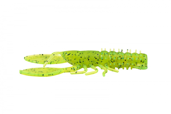 FOX RAGE ULTRA UV FLOATING CREATURES Crayfish - Chartreuse UV x 6pcs
