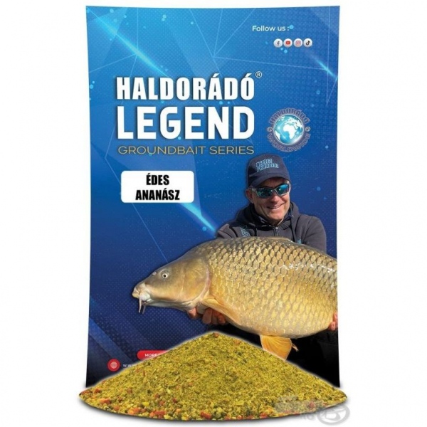 HALDORÁDÓ LEGEND Groundbait - Sladký ananás