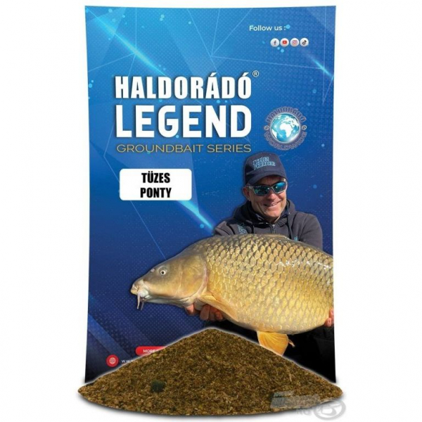 HALDORÁDÓ LEGEND Groundbait - Ohnivý kapr