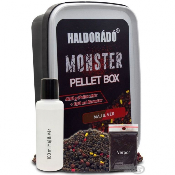 HALDORÁDÓ MONSTER Pellet Box - Játra & krev