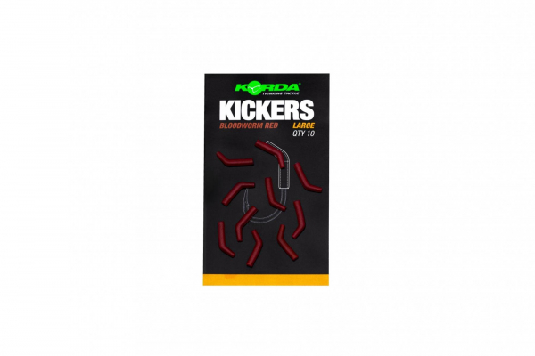 Horogbefordító - Korda Kickers Large Bloodworm Red