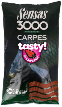 Krmení Sensas 3000 Carp Tasty Strawberry 1kg