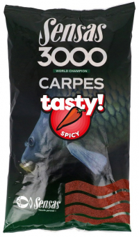 Etetőanyag Sensas 3000 Carp Tasty Spicy 1kg
