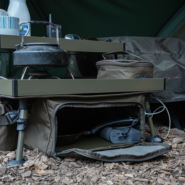 Asztal táskával - Avid Carp Double Decker Bivvy Organiser