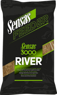 Krmení Sensas 3000 Feeder River 1kg