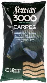 Krmení Sensas 3000 Carpes Fine Mouture 1kg