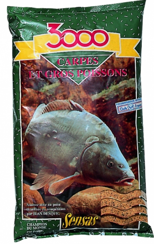 Krmení Sensas 3000 Carpes 1kg