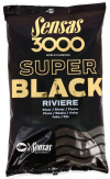 Krmivo Sensas 3000 Super Black (Rieka-čierne) 1kg