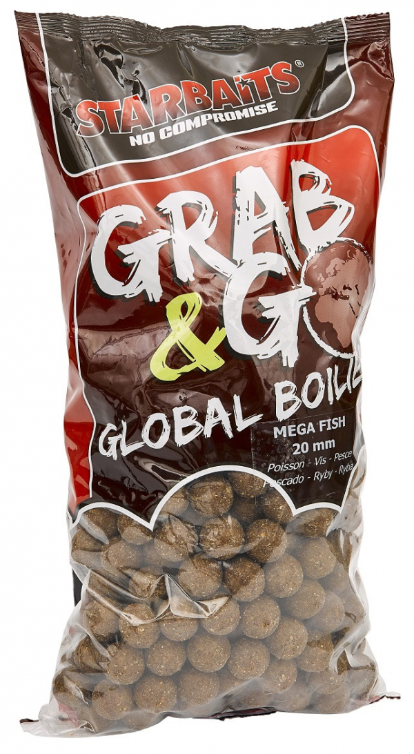 Starbaits Grab&Go boilies MEGA FISH 2,5kg