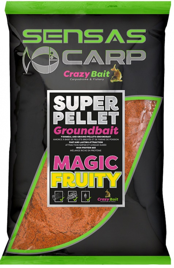 Etetőanyag Crazy Super Magic Fruity (gyümölcs) 1kg
